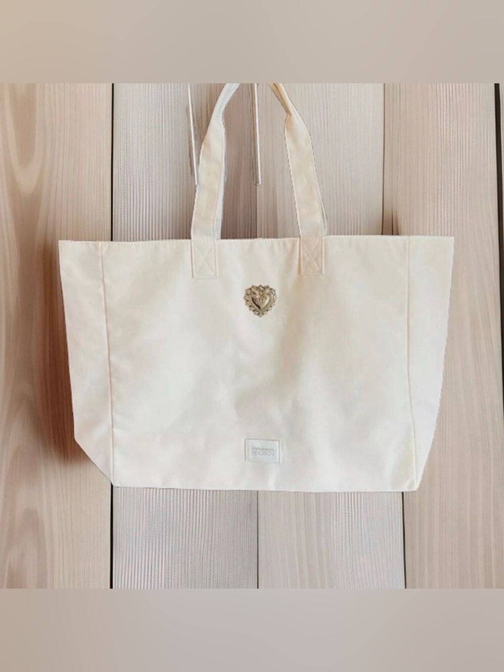 Dolce&Gabbana D&G Devotion /Tote Bag /Fabric/Beige - Picture 3 of 4